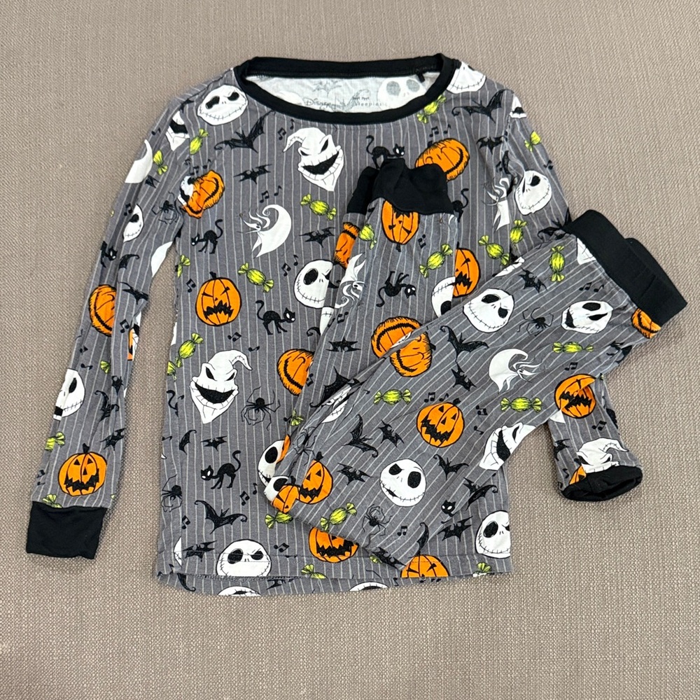 Little Sleepies Nightmare before Christmas bamboo pajamas 4t
